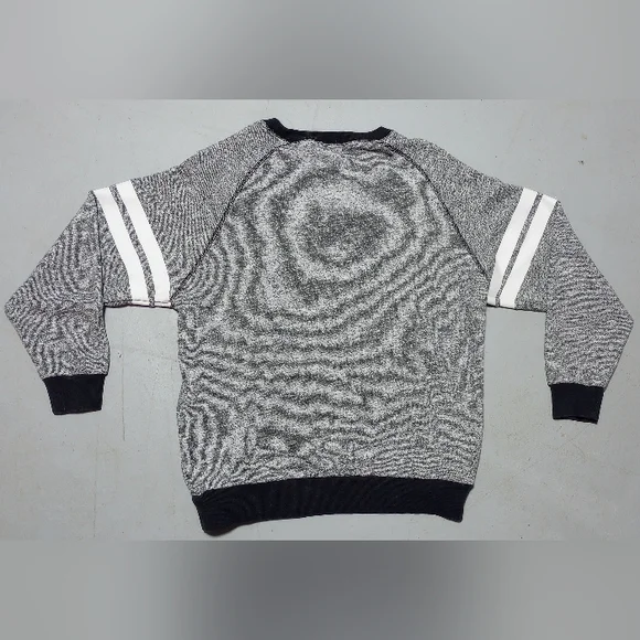 Victoria's Secret PINK Gray Crewneck with Black Trim, Size XS - Picture 2 of 5